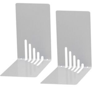 MAUL Buchstütze schmal 35010 95 silber 2 Stück