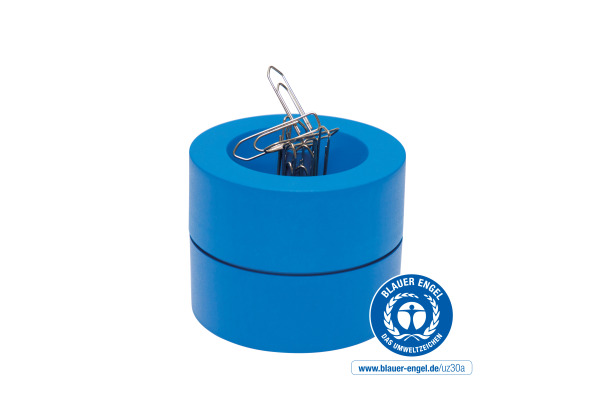 MAUL Klammernspender Eco MAULpro 3012337.E 7.3cm, blau, 15 Klammern – Bild 3