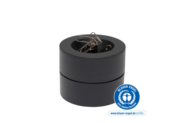 MAUL Klammernspender Eco MAULpro 3012390.E 7.3cm, schwarz,15 Klammern – Bild 3
