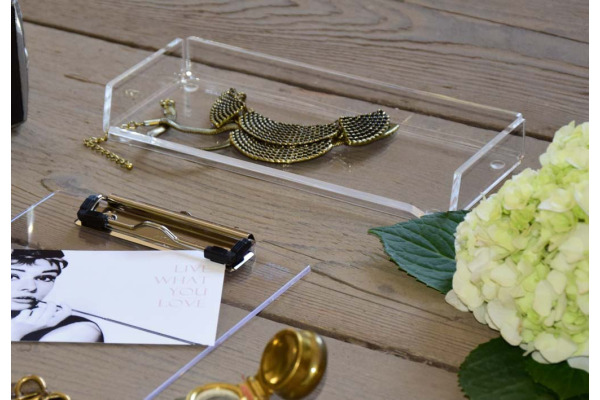 MAUL Stifteschale Acryl 19560 05 220x30x100mm, glasklar – Bild 3