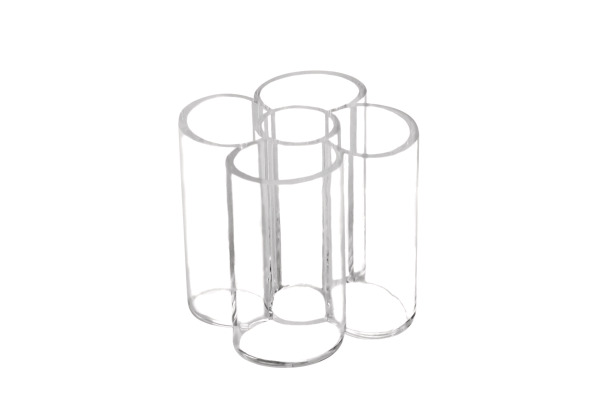 MAUL Stifteköcher Acryl 1955105 glasklar 5 Fächer – Bild 2