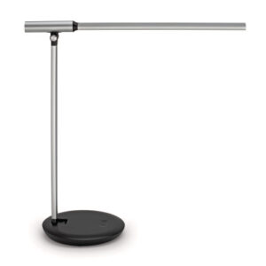 MAUL LED-Tischleuchte MAULrubia 8201595 silber, dimmbar, USB