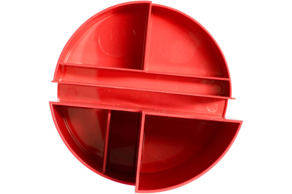 MAUL Rundbox 4117625 rot 6 Fächer – Bild 4