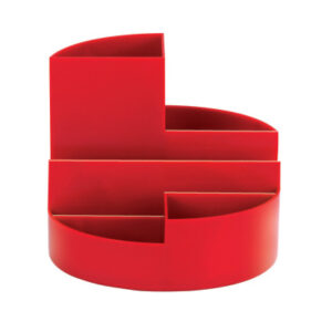 MAUL Stifteköcher Recycle 4117602.E 6 Fächer, rot