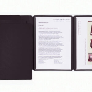 PAGNA Präsentationsmappe 22003-04 schwarz