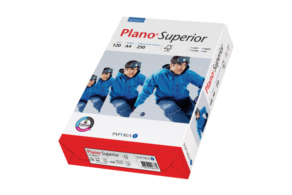 PLANO SUPERIOR Kopierpepier A4 88026786 120g, weiss 250 Blatt