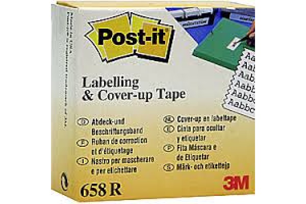 POST-IT Beschriftungsband 658R 6x25,4mmx17,7m – Bild 2