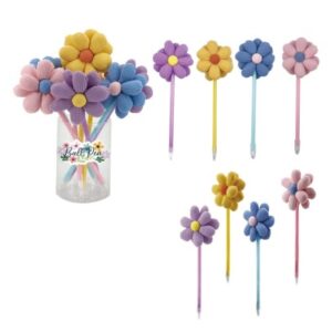 ROOST Kugelschreiber Blume BP-029 assortiert