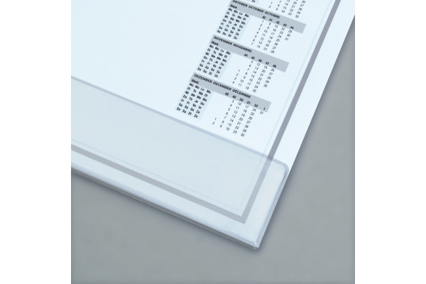 SIGEL Schreibunterlage Protect H6366 transp.2-Jahr-Kal.40BL – Bild 3
