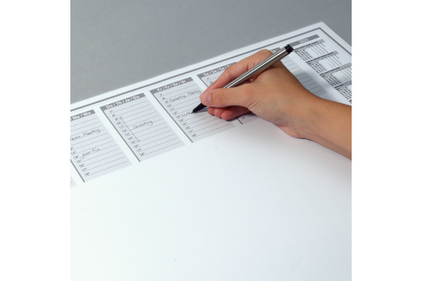 SIGEL Schreibunterlage Protect H6366 transp.2-Jahr-Kal.40BL – Bild 4