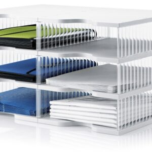 STYRO     Ablagesystem styrobig duo 228-0203  grau/transparent      6 Fächer