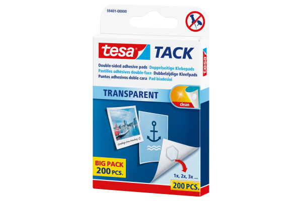 TESA Powerstrips Tack 594010000 200 Stück – Bild 2