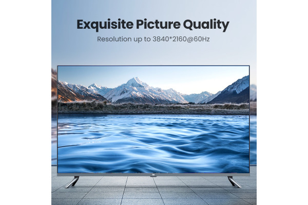 UGREEN HDMI 2.0 Cable 4K 10115 Male to Male, 1m, Black – Bild 3