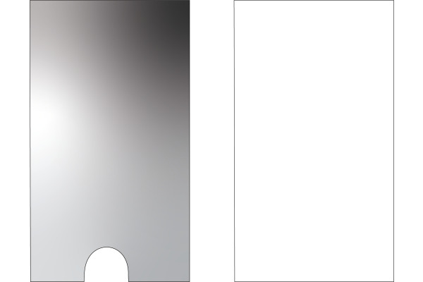 3L Sichtfenster 55x150mm 10340 PP selbstklebend 6 Stück