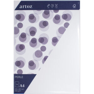 ARTOZ Karten 1001 A4 869614211 250g, weiss 5 Blatt