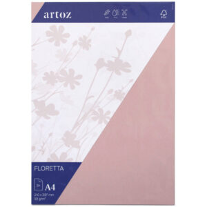 ARTOZ Papier 1001 A4 879614281 92g, light rose 5 Blatt