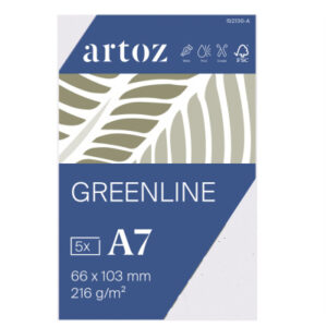 ARTOZ     Visitenkarten 1001          A7 213614211 216g, birch            5 Blatt