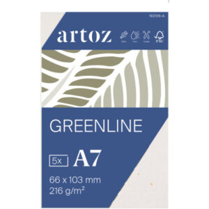 ARTOZ     Visitenkarten 1001          A7 213614242 216g, tortilla         5 Blatt