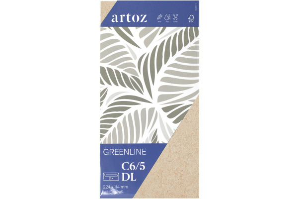 ARTOZ Couverts 1001 C6/5 229418584 118g, desert 5 Stück