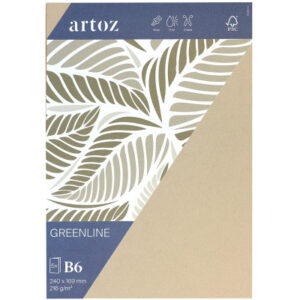 ARTOZ Karten 1001 B6 236226584 216g, desert 5 Blatt