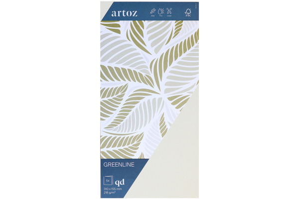 ARTOZ Karten 1001 310x155mm 245226242 216g, tortilla 5 Blatt