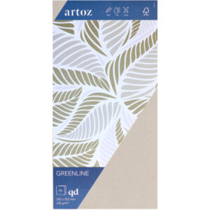 ARTOZ Karten 1001 310x155mm 245226584 216g, desert 5 Blatt