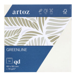 ARTOZ Couverts 1001 160x160mm 245418242 118g, tortilla 5 Stück