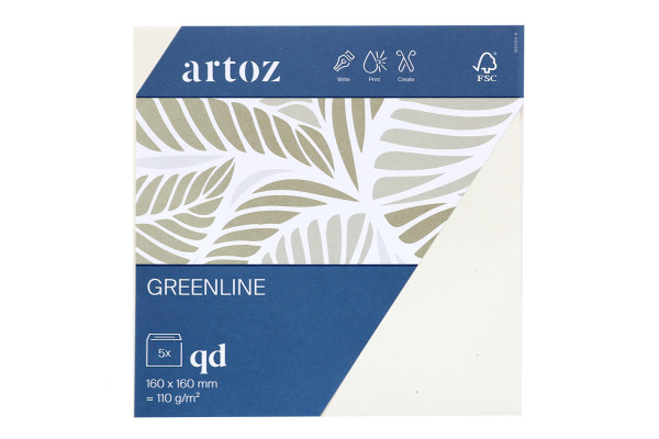 ARTOZ Couverts 1001 160x160mm 245418242 118g, tortilla 5 Stück