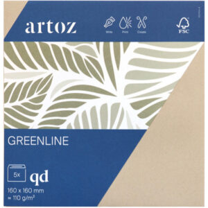 ARTOZ Couverts 1001 160x160mm 245418584 118g, desert 5 Stück