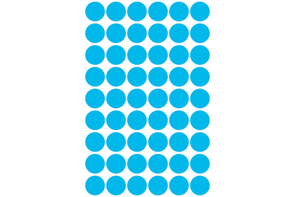 AVERY ZW. Markierungspunkte 12mm 3142 blau 270 Stück – Bild 2