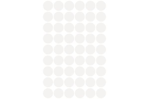 AVERY ZW. Markierungspunkte 12mm 3145 weiss 270 Stück – Bild 2