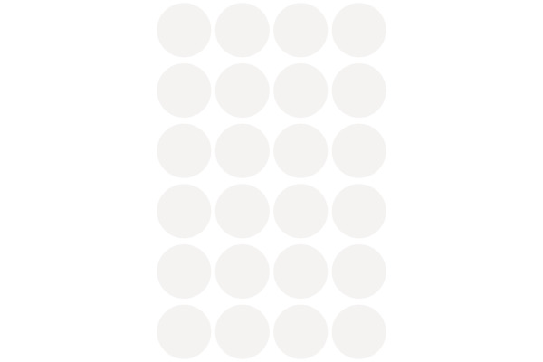 AVERY ZW. Markierungspunkte 18mm 3170 weiss 96 Stück – Bild 2