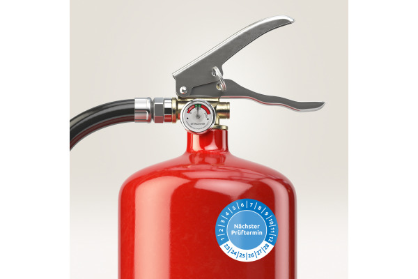 AVERY ZW. Prüfplaketten 30mm L7806-10 weiss, perm. 10 Bl.240Stk. – Bild 3