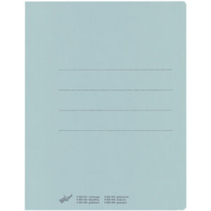 BÜROLINE Einlagemappe Recycling A4 40005PE1U blau 240g/m2 100 Stück