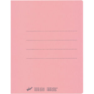 BÜROLINE Einlagemappe Recycling A4 40045PE1U rot 240g/m2 100 Stück