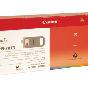CANON Tintenpatrone red PFI-701R iPF 8000/9000 700ml