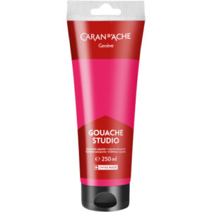 CARAN D'A Deckfarbe Gouache 250ml 2331.090 purpur fluo, Studio