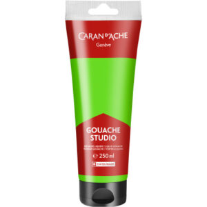 CARAN D'A Deckfarbe Gouache 250ml 2331.230 gelbgrün fluo, Studio