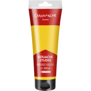 CARAN D'A Deckfarbe Gouache 250ml 2333.240 gelb, Studio
