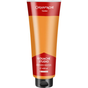 CARAN D'A Deckfarbe Gouache 450ml 2340.030 orange, Studio