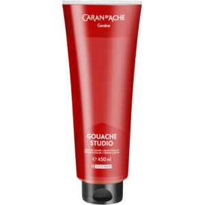 CARAN D'A Deckfarbe Gouache 450ml 2340.070 scharlachrot, Studio