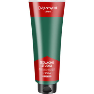 CARAN D'A Deckfarbe Gouache 450ml 2340.210 smaragdgrün, Studio