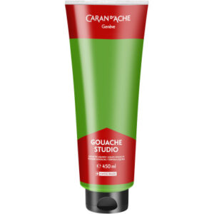 CARAN D'A Deckfarbe Gouache 450ml 2340.720 brillantgrün, Studio