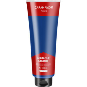 CARAN D'A Deckfarbe Gouache 450ml 2343.170 cyan, Studio