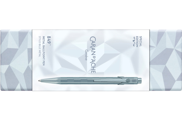 CARAN D'A Kugelschreiber 849 NM0849.22 Alpine Frost, blau – Bild 3