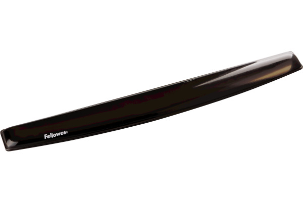 FELLOWES Handgelenkauflage Crystals 9112201 schwarz, für Tastatur, Gel