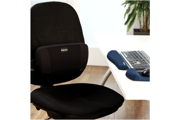 FELLOWES Handgelenkauflage Plushtouch 9287402 blau, für Tastatur – Bild 3