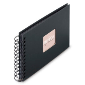 HAMA Spiralalbum Fine Art 24x17cm 9833 new black 25 Blatt