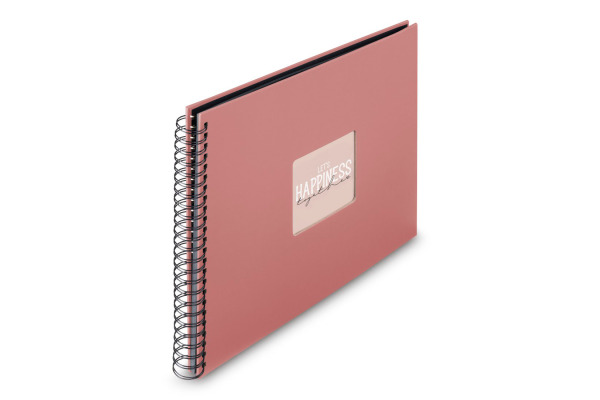 HAMA Spiralalbum Fine Art 36x32cm 9859 terra 25 Blatt