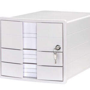 HAN Schubladenbox IMPULS A4/C4 1018-12 weiss 3 Schubladen